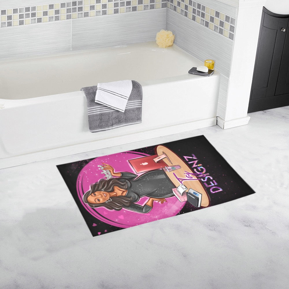 Custom Bath Rug 16''x 28''