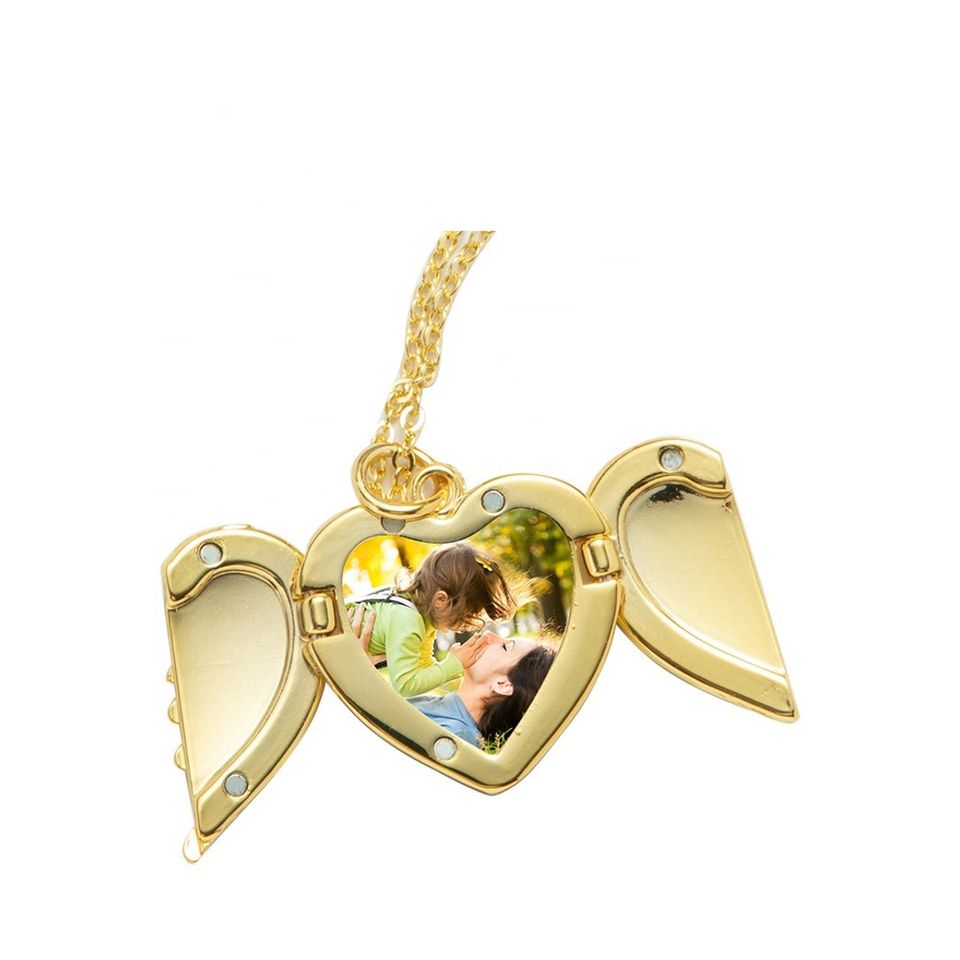 Metal Angel Sublimation Locket