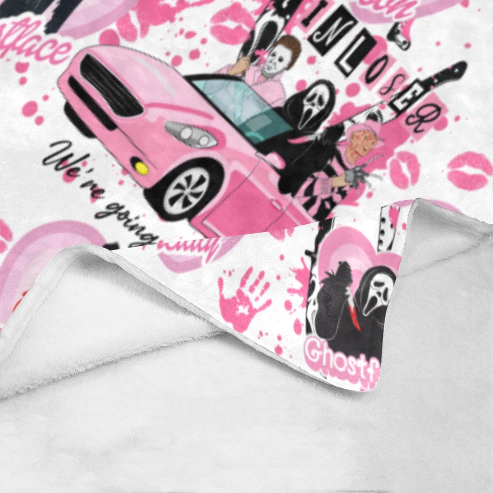 Pink Slashers Ultra-Soft Micro Fleece Blanket 60"x80"