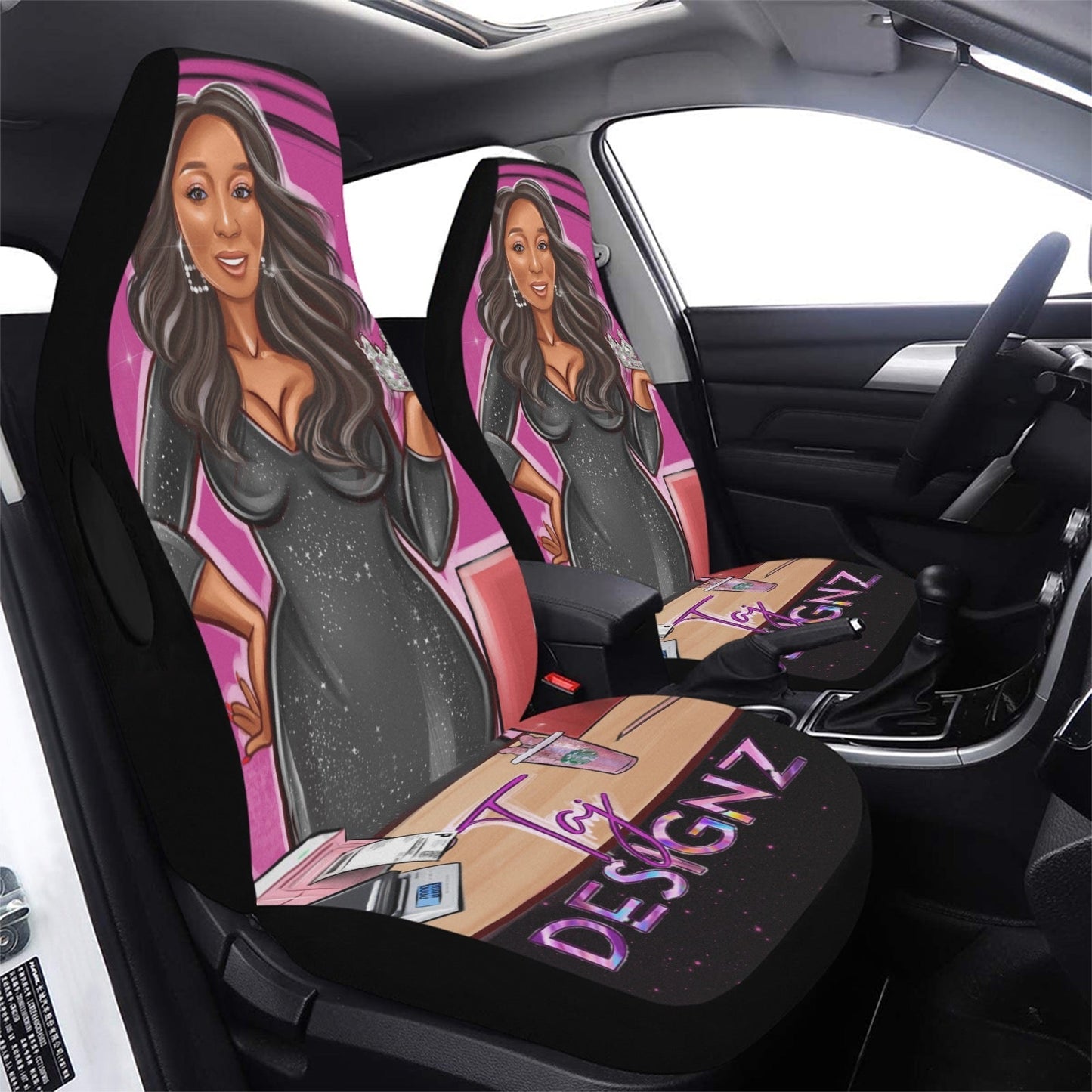 Seat Covers Car Seat Cover Airbag Compatible (Set of 2)