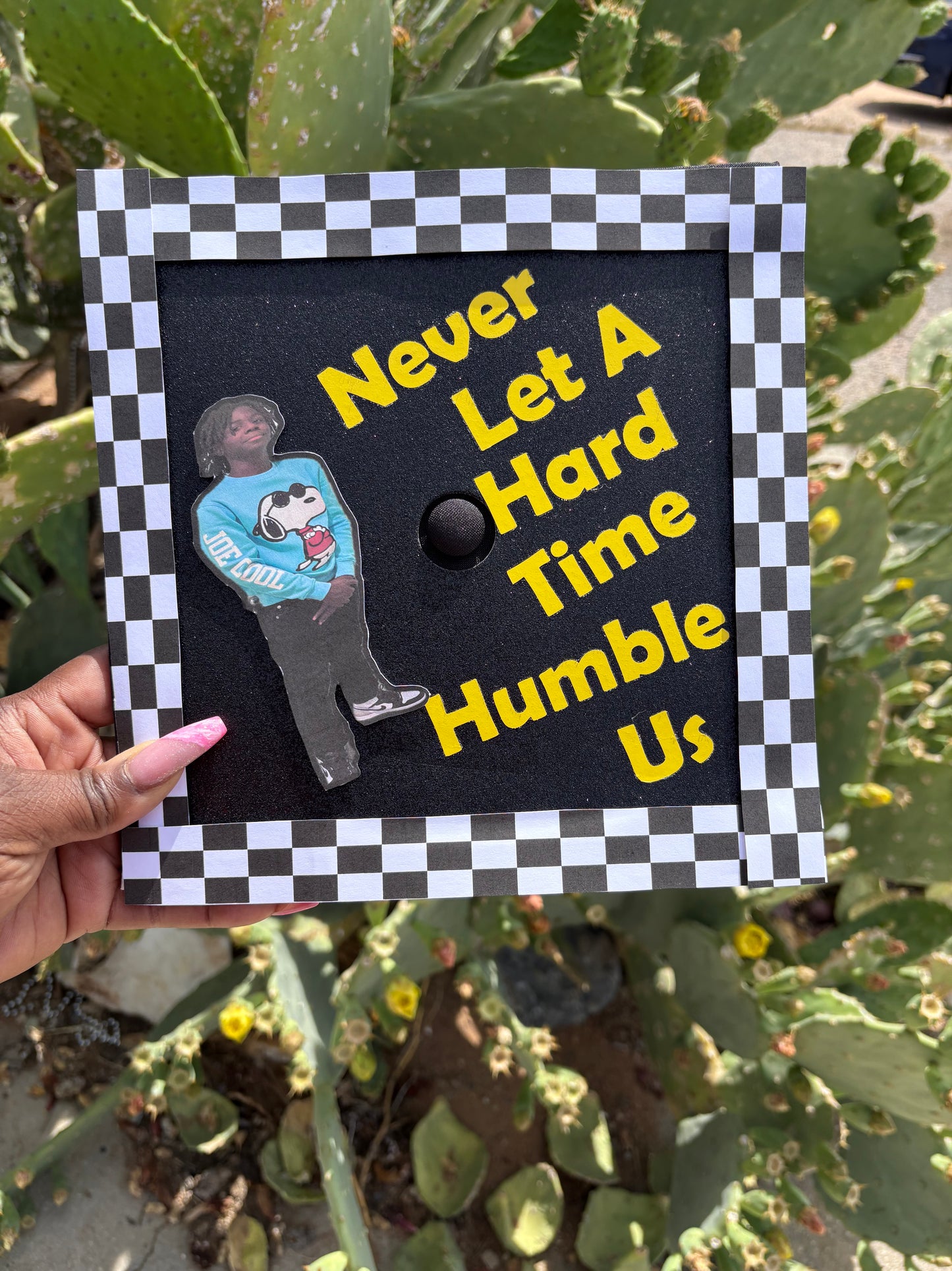 Custom Grad Cap Topper – 2025 Theme