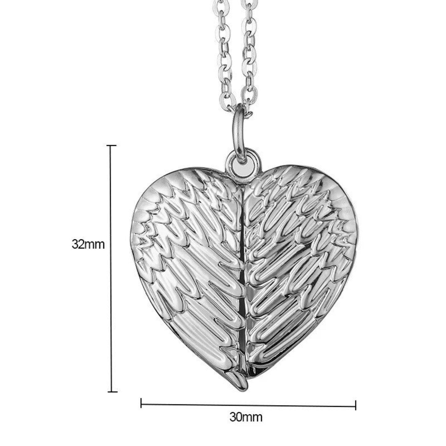 Metal Angel Sublimation Locket