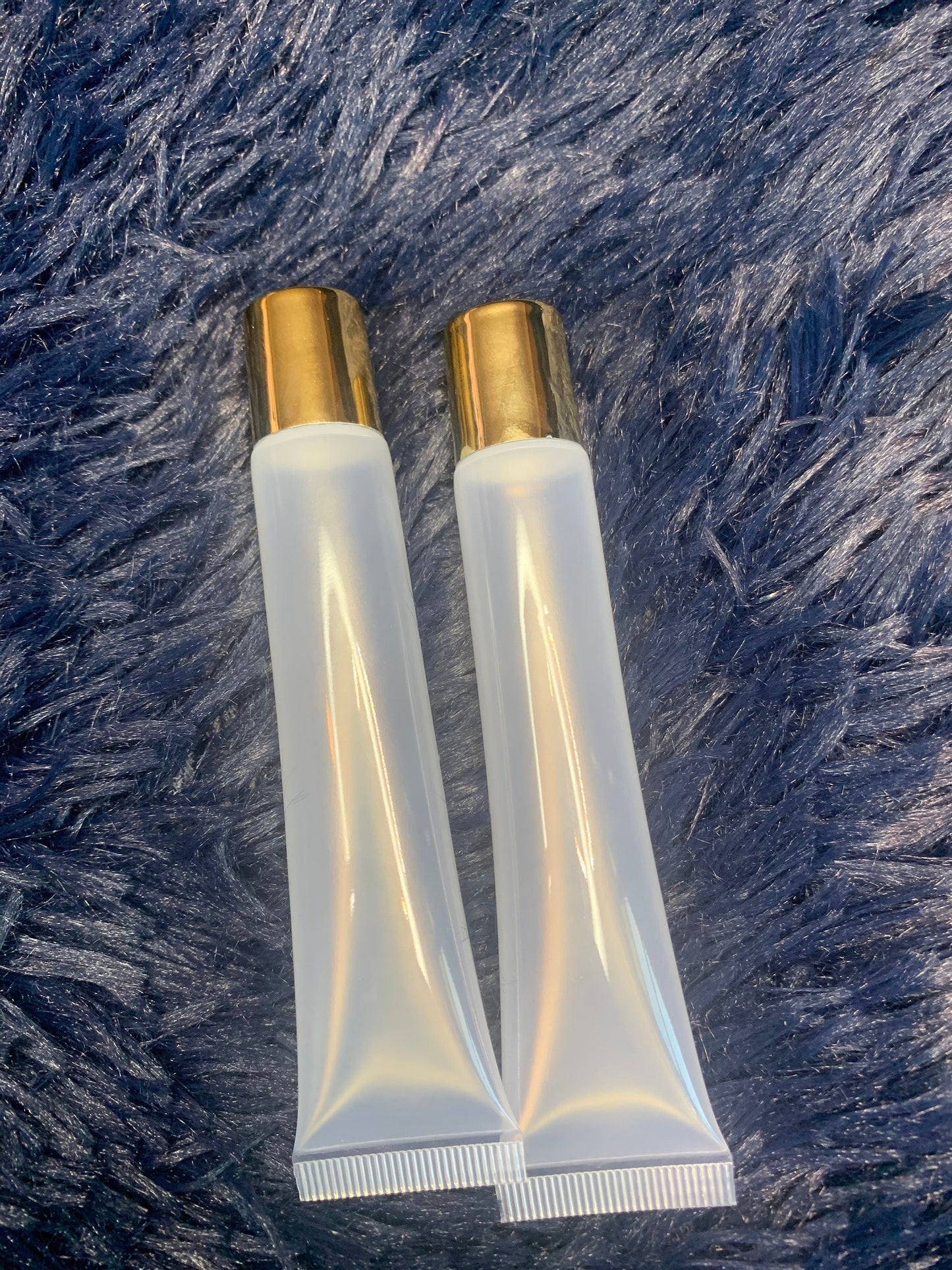 Gold Lip Gloss Tubes