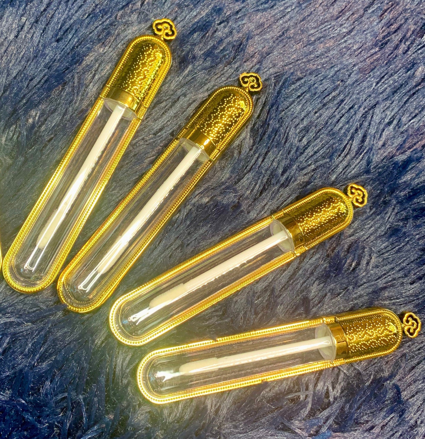 Gold Luxury Lipgloss Tubes