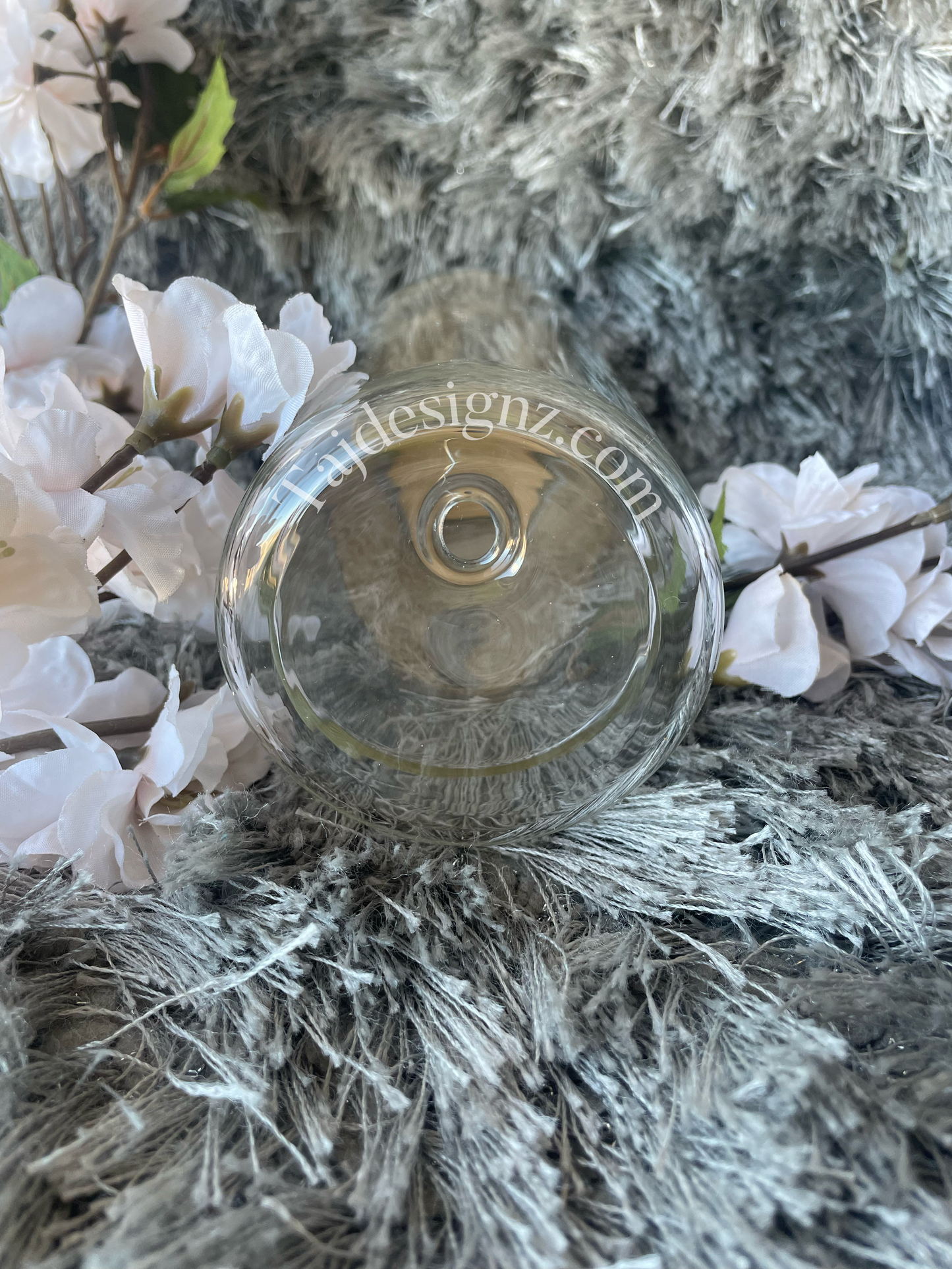 Snowglobe Sublimation Glass Can