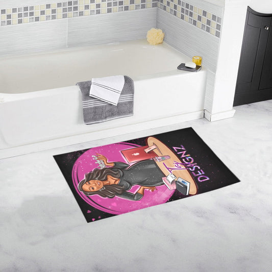 Custom Bath Rug 16''x 28''