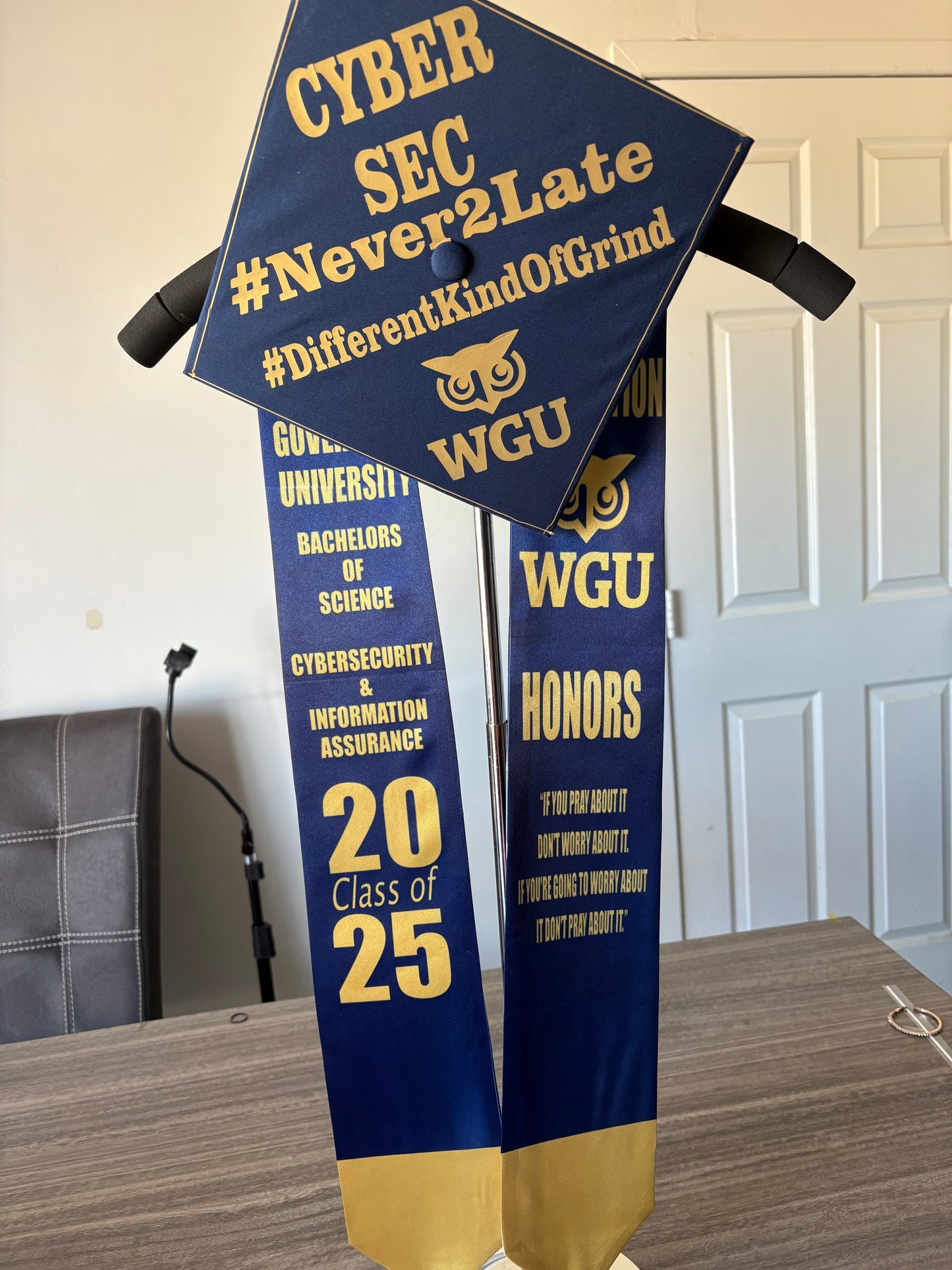 Custom Graduation Stole