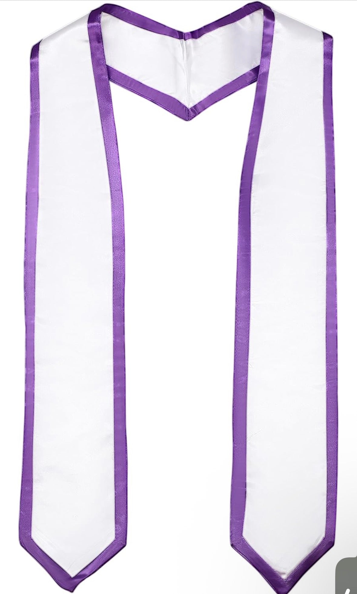 Custom Graduation Stole With Trim