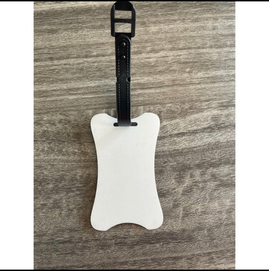 Sublimation Blank Mdf Double Sided Luggage Tag| Same Day Shipping