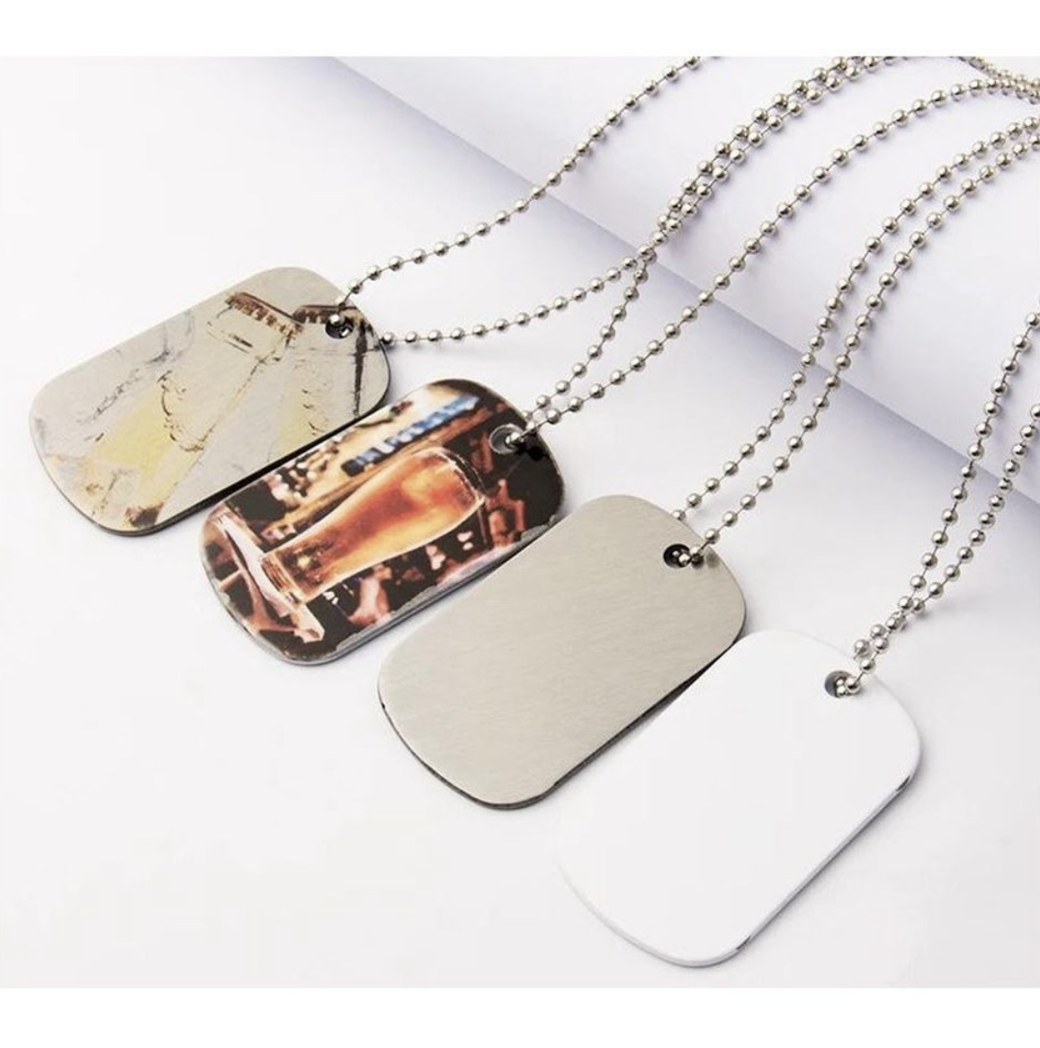 Sublimation Blank Metal Dog Tags