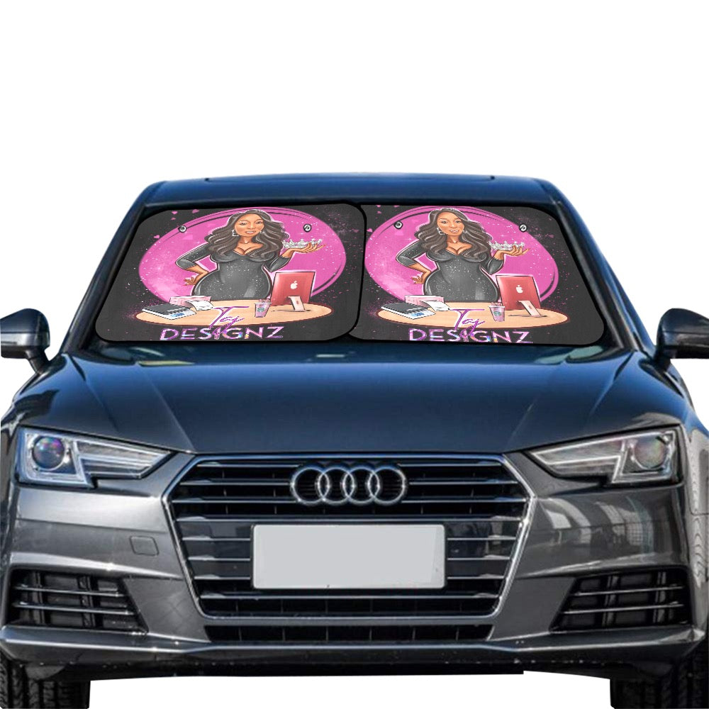 Custom Car Sun Shade