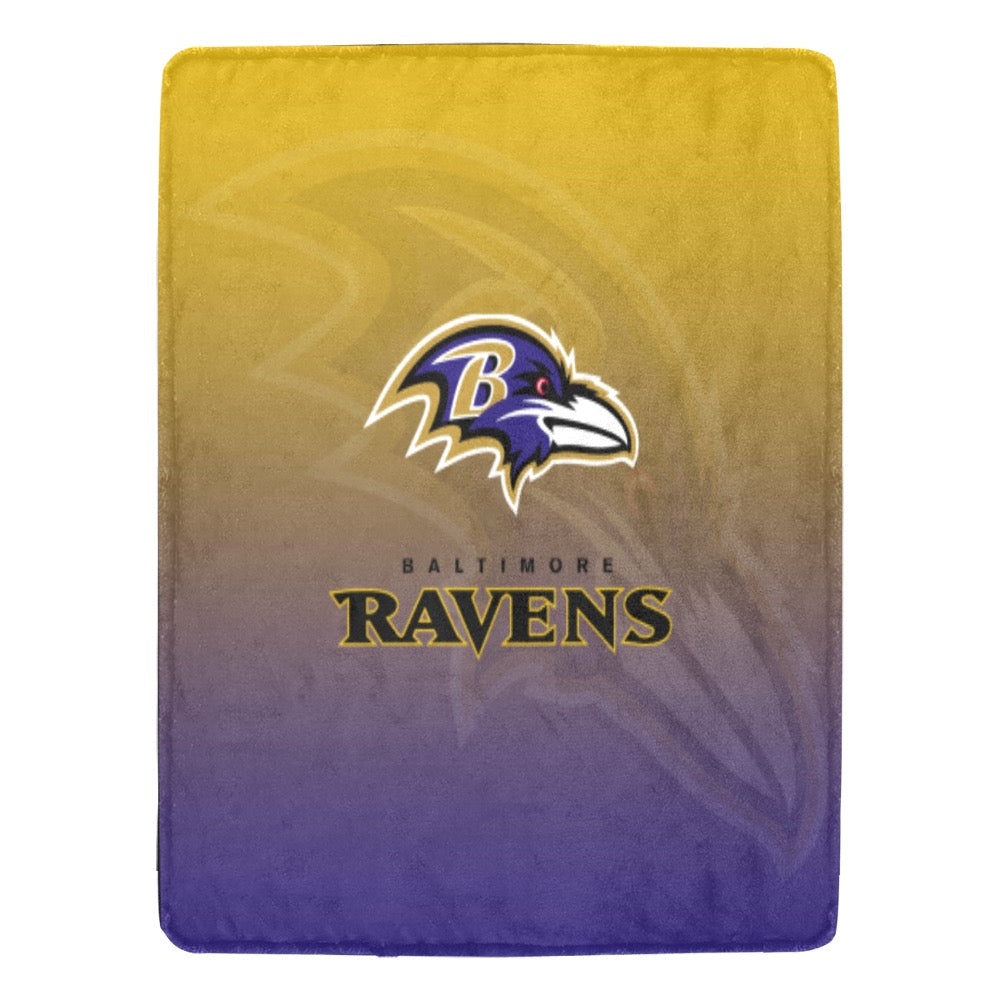 Custom Football Throw Blanket