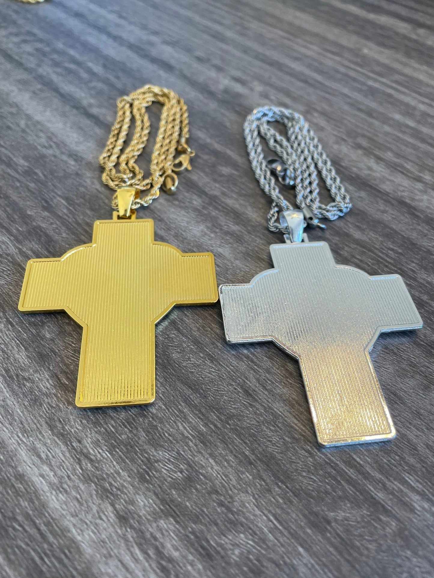 Sublimation Blank Cross Blank Necklaces | Same Day Shipping