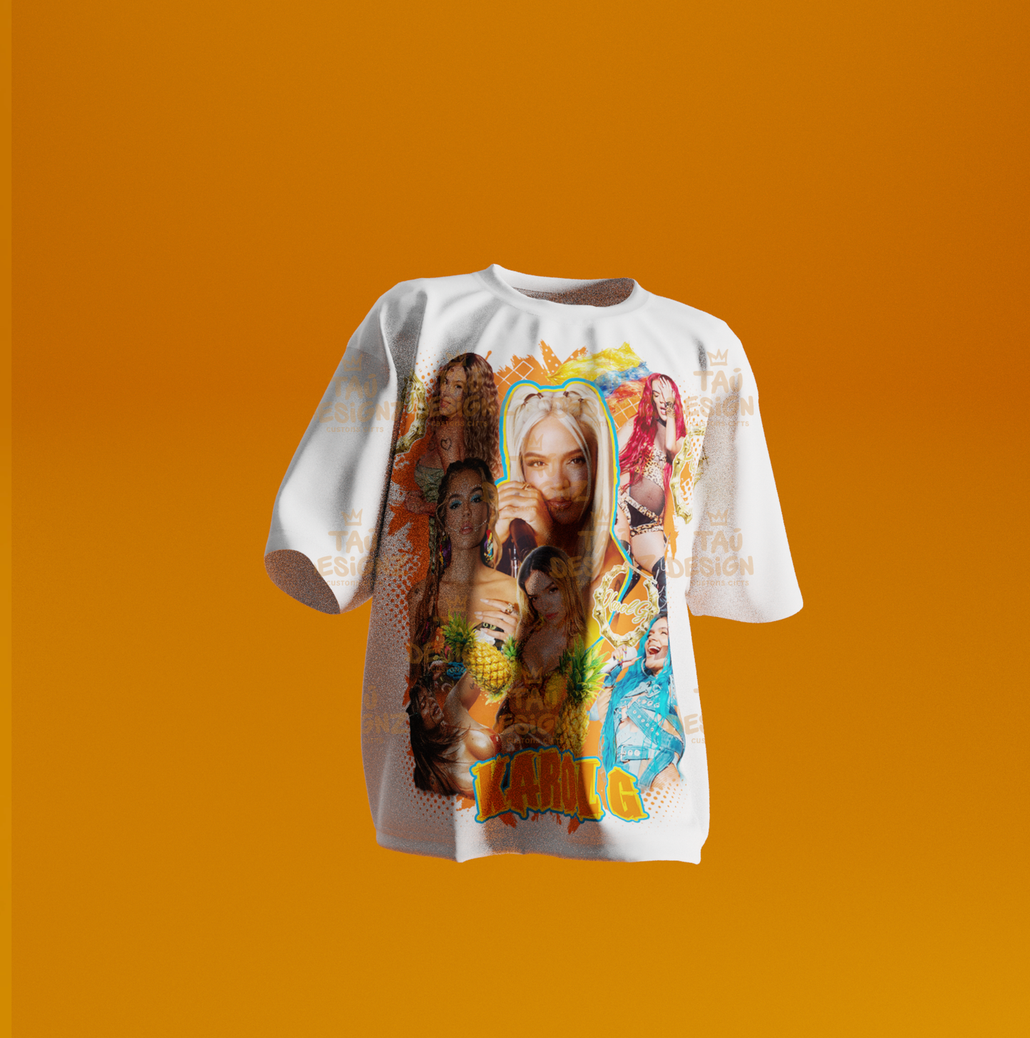 Karol G Inspired Tropicoqueta Tour Shirt | Colorful Tropical Concert Tee