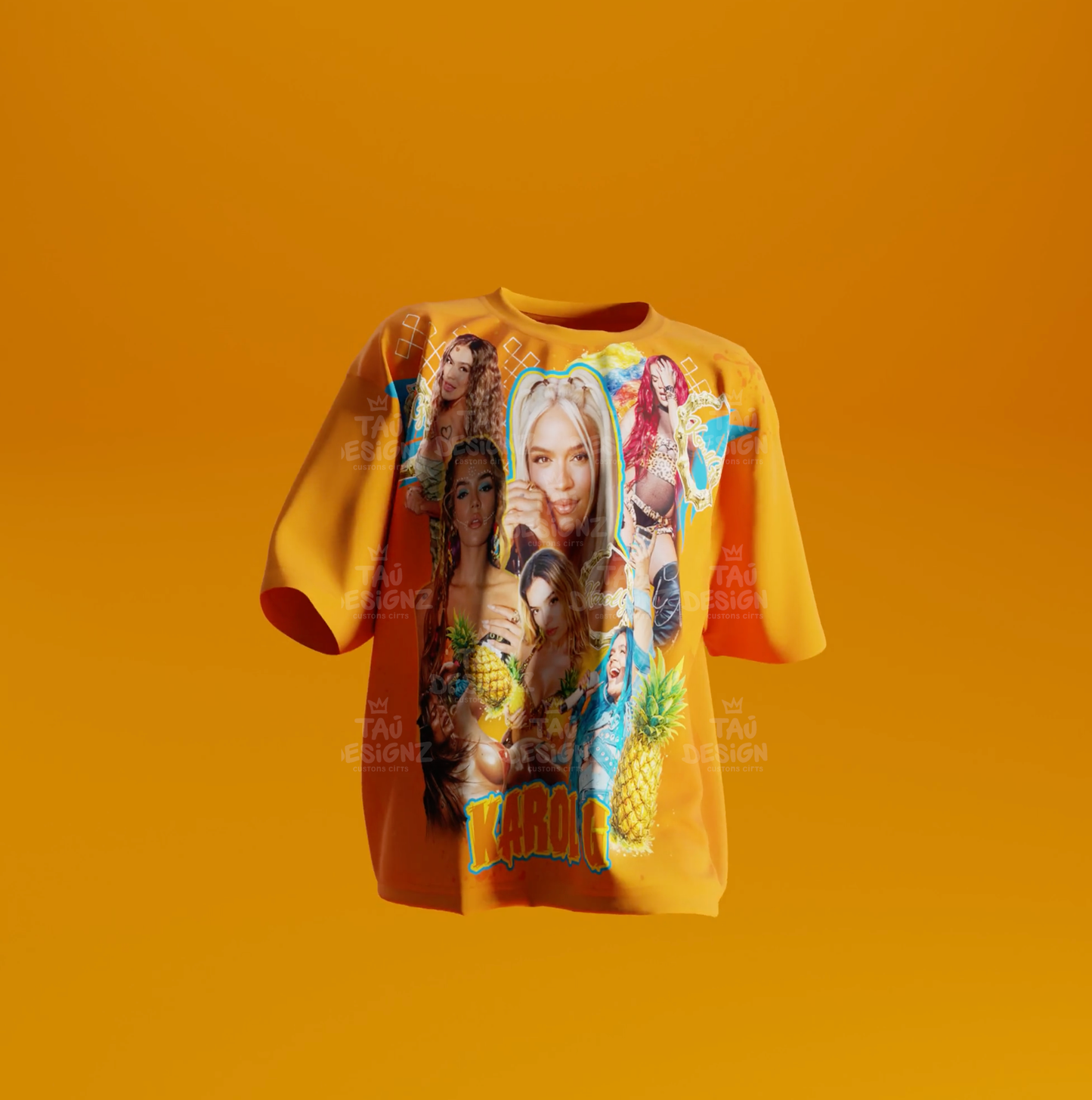 Karol G Inspired Tropicoqueta Tour Shirt | Colorful Tropical Concert Tee